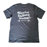 Load image into Gallery viewer, &quot;Joyful Blessed Mama&quot; Tee - Heather Gray
