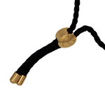 Load image into Gallery viewer, &quot;DEVOTED TO LOVED&quot; Cord Adjustable Bracelet - Black

