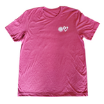 Load image into Gallery viewer, &quot;Joyful Blessed Mama&quot; Tee - Heather Magenta
