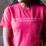 Load image into Gallery viewer, &quot;GET IN THE SPIRIT&quot; Tee - Heather Blue
