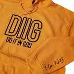 Load image into Gallery viewer, &quot;DIIG&quot; Classic Hoodie  - Gold
