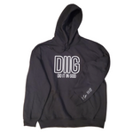 Load image into Gallery viewer, &quot;DIIG&quot; Classic Hoodie - Black
