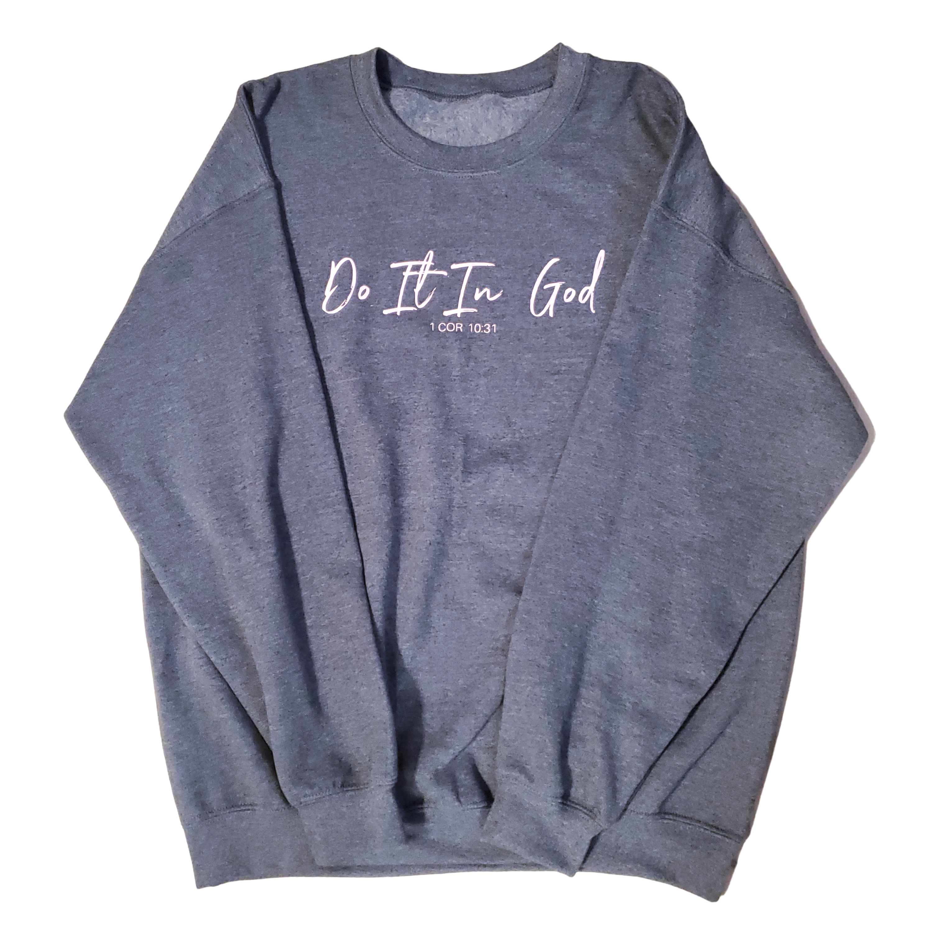 "DIIG" Signature Sweatshirt - Gray/Rose